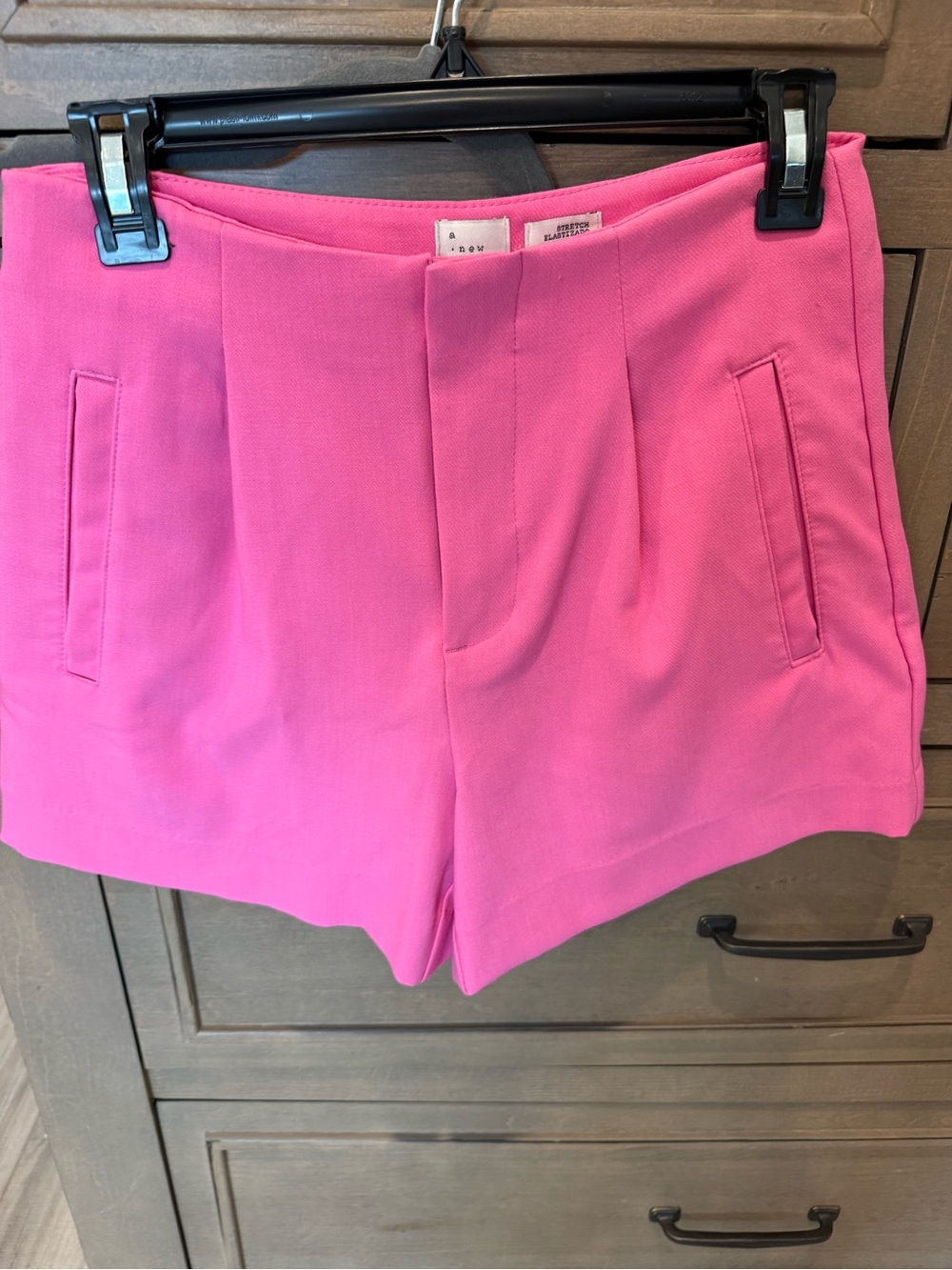 a new day Bright Pink Tailored High Waist Shorts